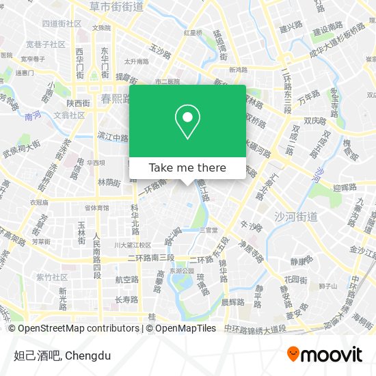 妲己酒吧 map