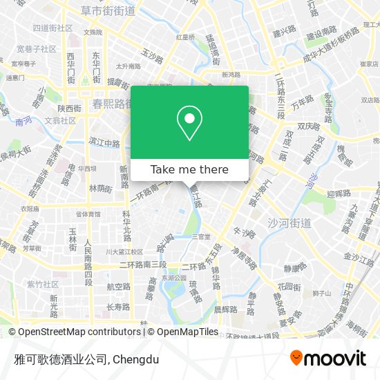 雅可歌德酒业公司 map