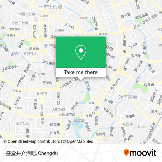 盛堂井介酒吧 map