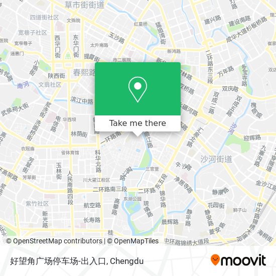 好望角广场停车场-出入口 map