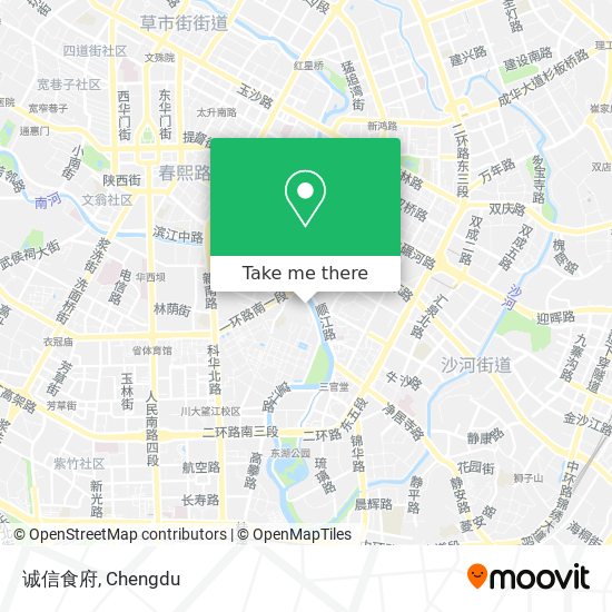 诚信食府 map