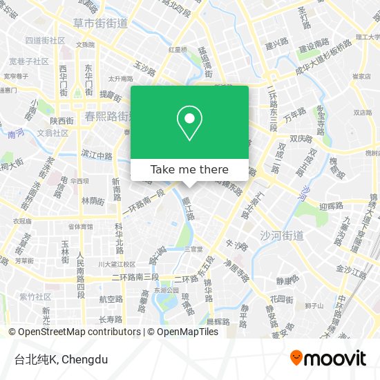 台北纯K map