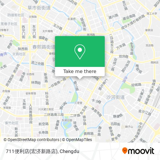 711便利店(宏济新路店) map