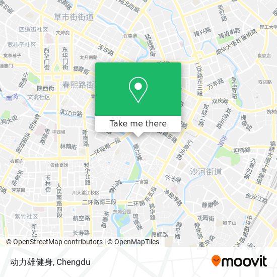 动力雄健身 map