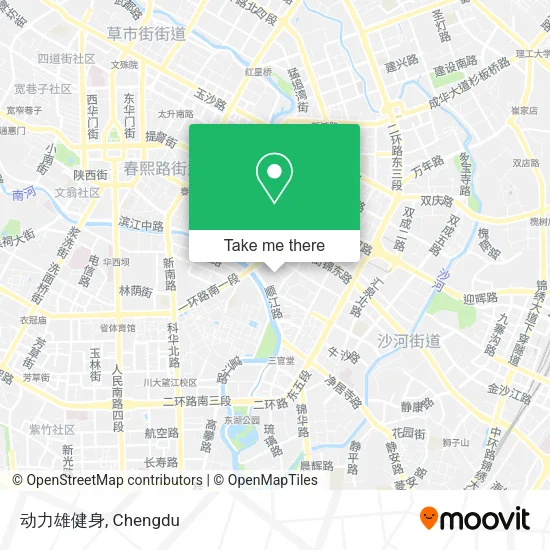 动力雄健身 map