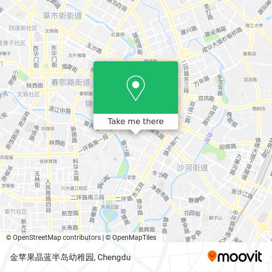 金苹果晶蓝半岛幼稚园 map