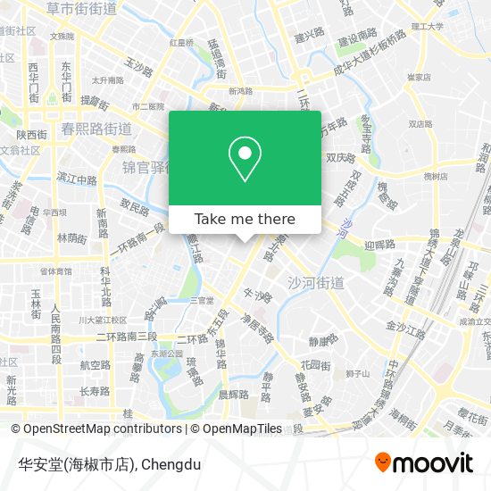 华安堂(海椒市店) map