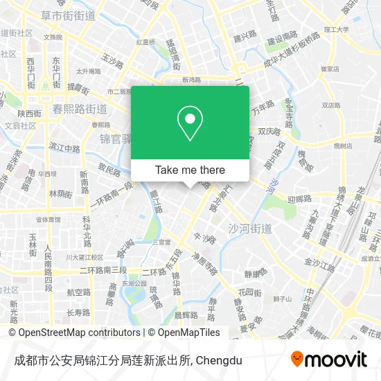 成都市公安局锦江分局莲新派出所 map