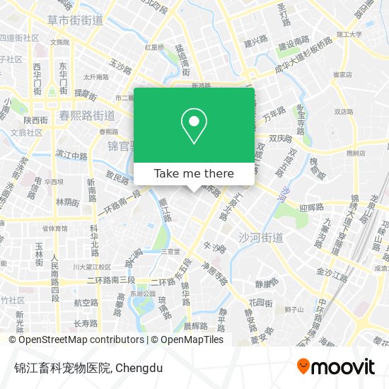 锦江畜科宠物医院 map