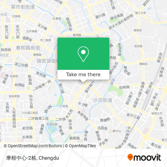 摩根中心-2栋 map