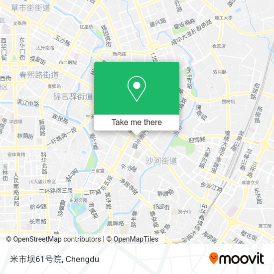 米市坝61号院 map