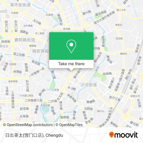 日出茶太(营门口店) map