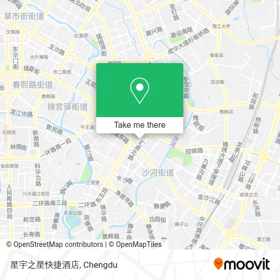 星宇之星快捷酒店 map