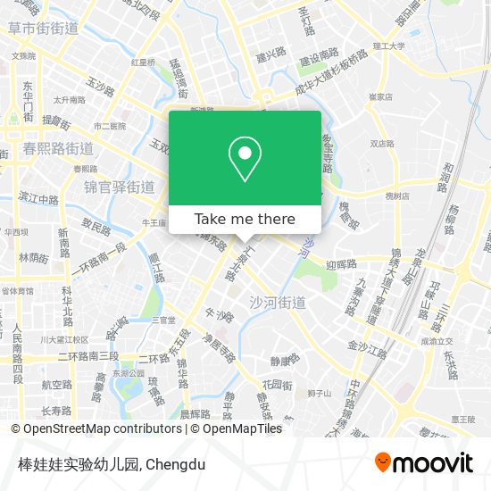 棒娃娃实验幼儿园 map