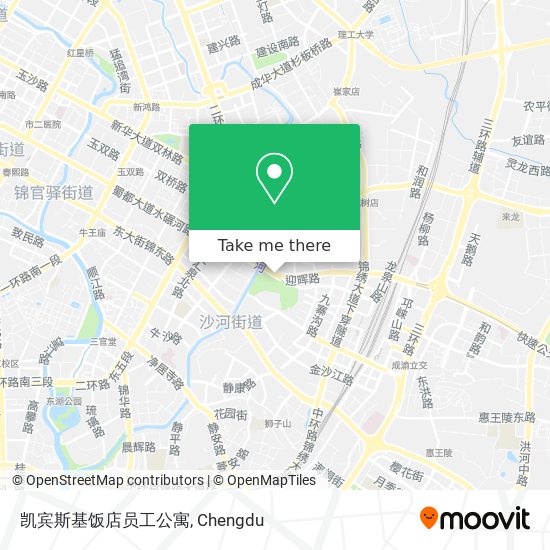 凯宾斯基饭店员工公寓 map