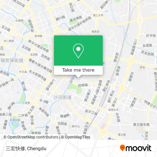 三宏快修 map