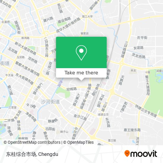 东桂综合市场 map