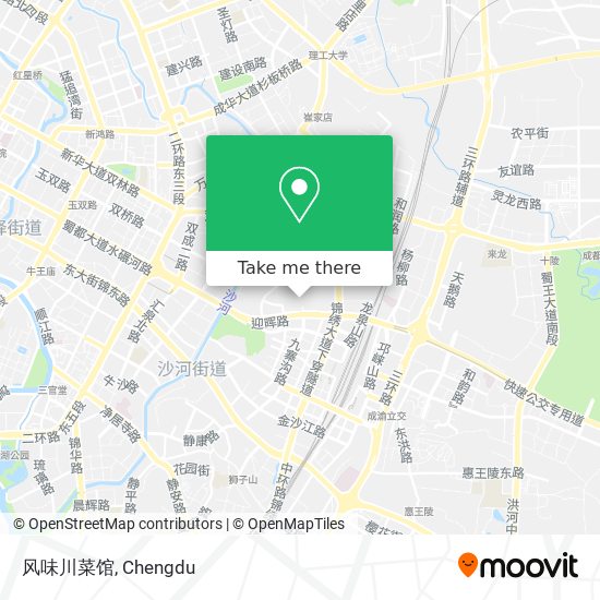 风味川菜馆 map