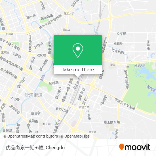 优品尚东一期-6幢 map