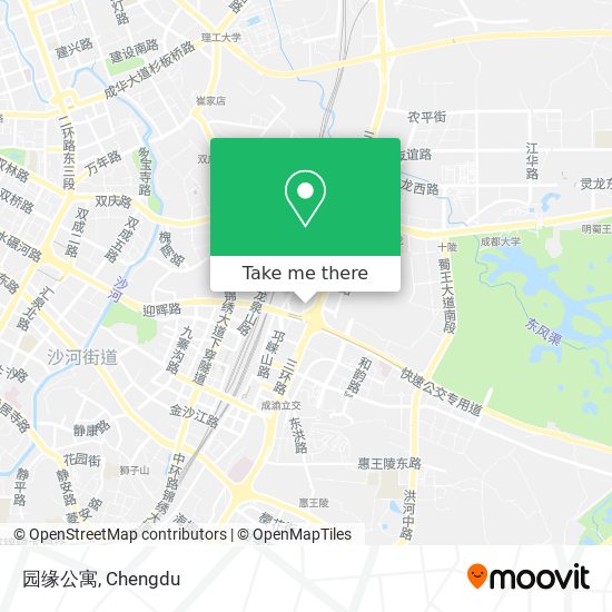园缘公寓 map