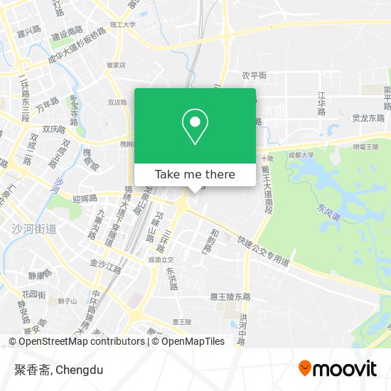 聚香斋 map