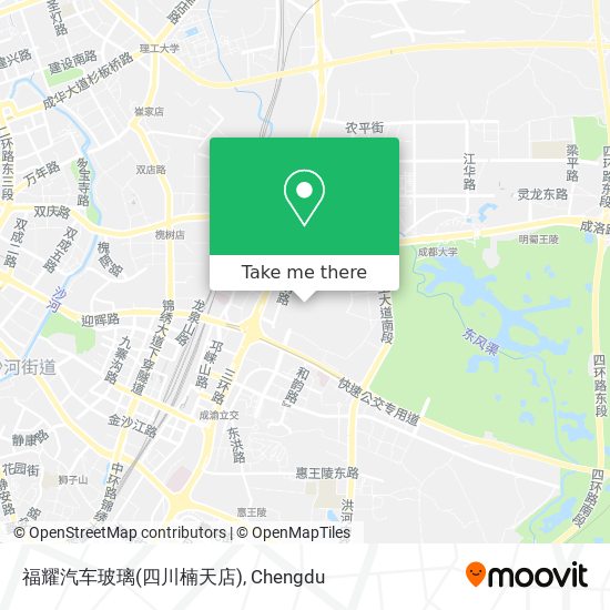 福耀汽车玻璃(四川楠天店) map