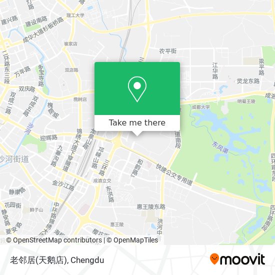 老邻居(天鹅店) map