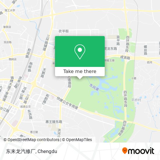 东来龙汽修厂 map