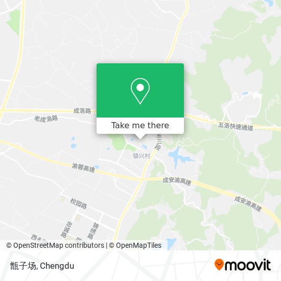 甑子场 map