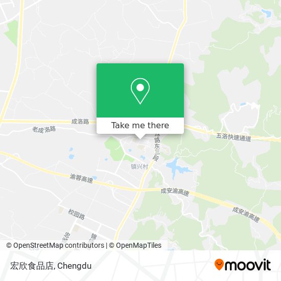 宏欣食品店 map