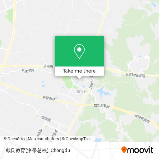 戴氏教育(洛带总校) map