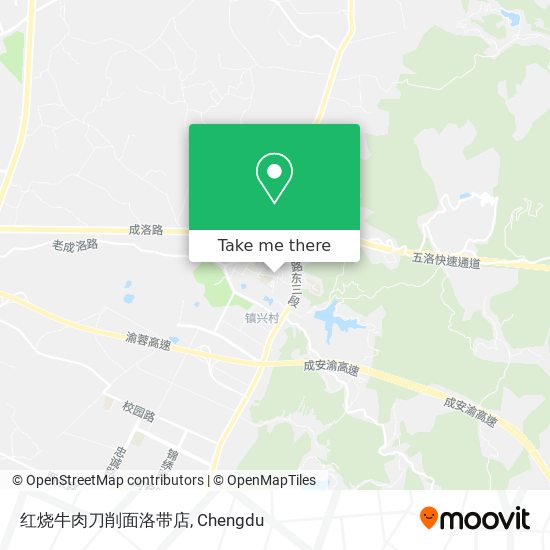 红烧牛肉刀削面洛带店 map