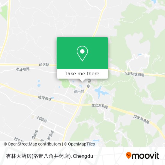杏林大药房(洛带八角井药店) map