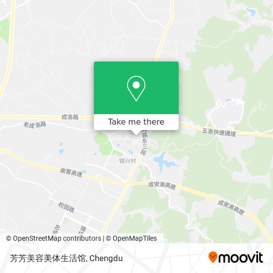 芳芳美容美体生活馆 map