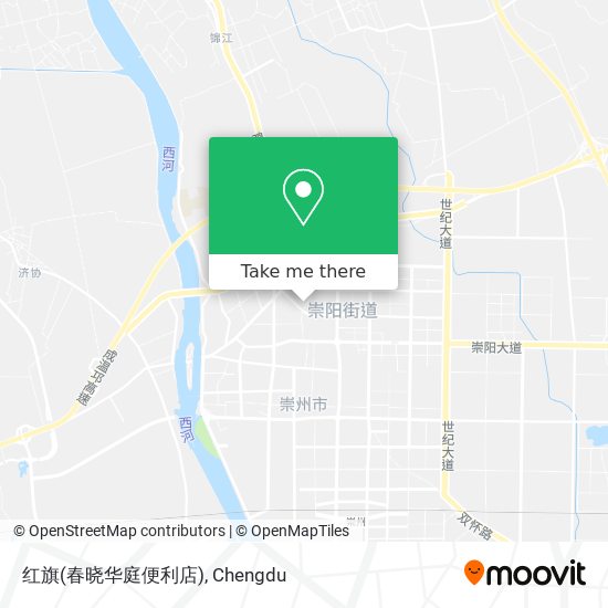 红旗(春晓华庭便利店) map