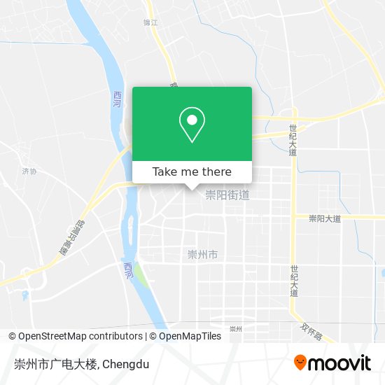 崇州市广电大楼 map