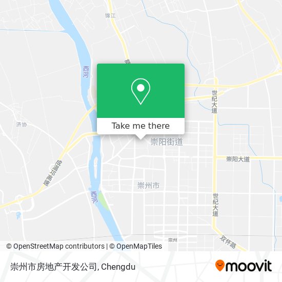 崇州市房地产开发公司 map