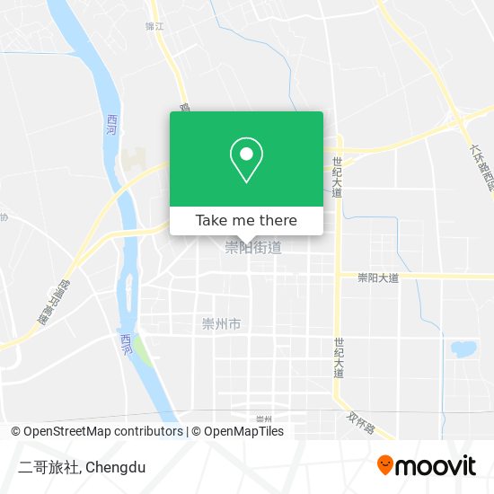 二哥旅社 map