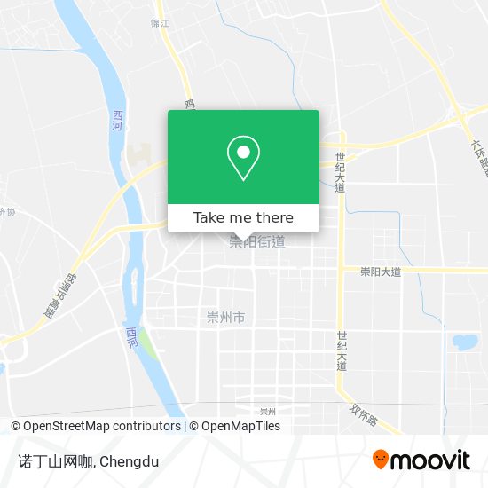 诺丁山网咖 map