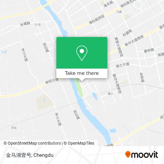 金马湖壹号 map