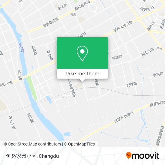 鱼凫家园小区 map