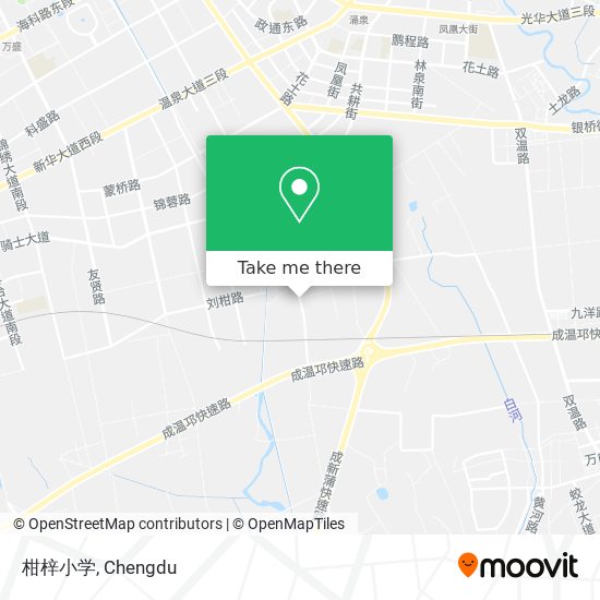 柑梓小学 map