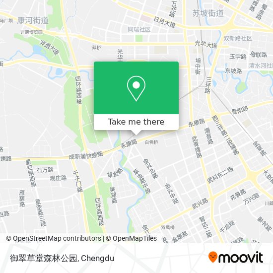 御翠草堂森林公园 map