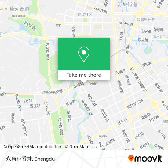 永康稻香蛙 map