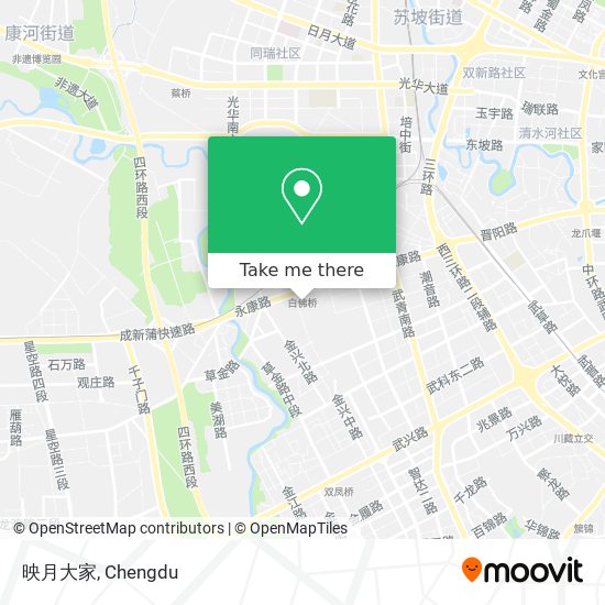 映月大家 map
