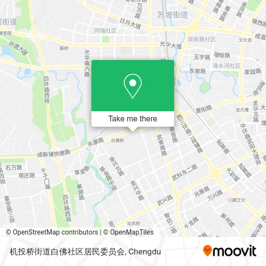 机投桥街道白佛社区居民委员会 map