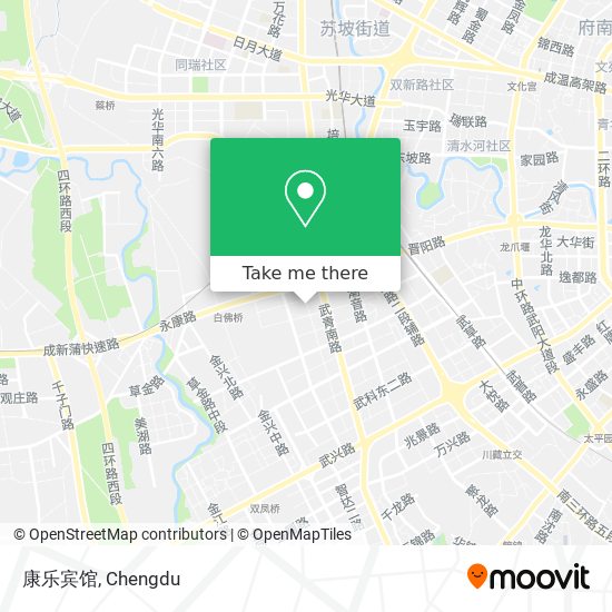康乐宾馆 map