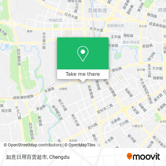 如意日用百货超市 map