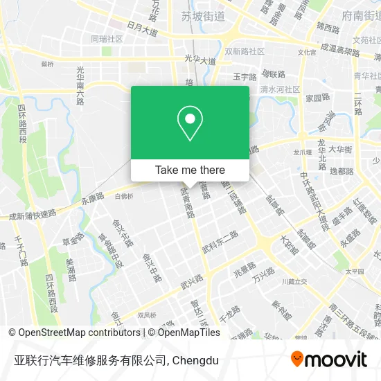 亚联行汽车维修服务有限公司 map