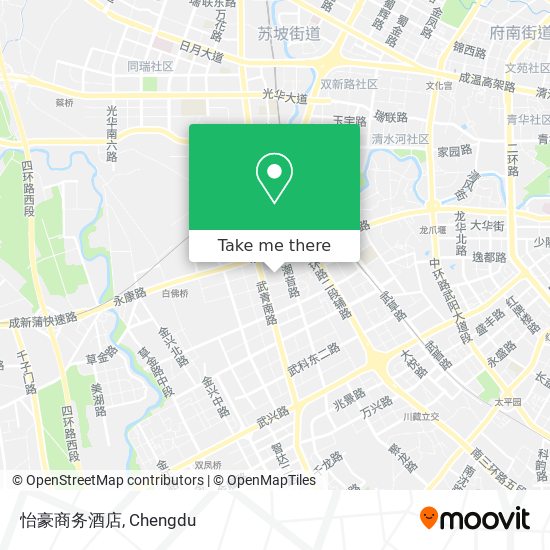 怡豪商务酒店 map